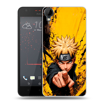 Пластиковый чехол на HTC Desire 825 с принтом Naruto Наруто