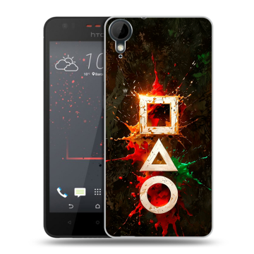 Пластиковый чехол на HTC Desire 825 с принтом Squid Game Игра кальмара Пластиковый чехол на HTC Desire 825 с принтом Squid Game Игра кальмара