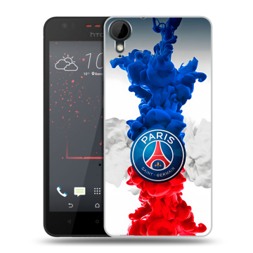 Пластиковый чехол на HTC Desire 825 с принтом PSG ПСЖ