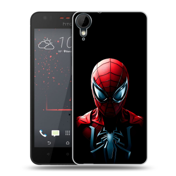 Пластиковый чехол на HTC Desire 825 с принтом Spiderman Человек паук