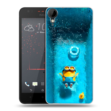 Пластиковый чехол на HTC Desire 825 с принтом Миньоны Пластиковый чехол на HTC Desire 825 с принтом Миньоны