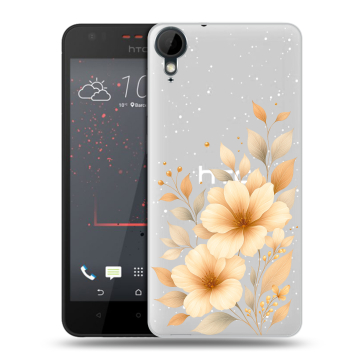 Пластиковый чехол на HTC Desire 825 с принтом для девушки