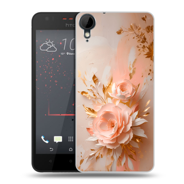 Пластиковый чехол на HTC Desire 825 с принтом женский