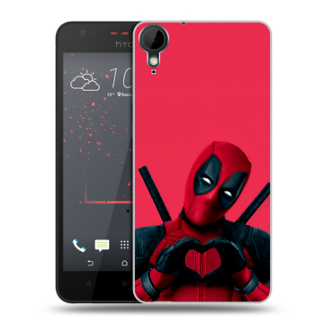 Пластиковый чехол на HTC Desire 825 с принтом Дедпул Deadpool Пластиковый чехол на HTC Desire 825 с принтом Дедпул Deadpool