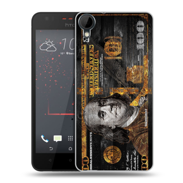 Пластиковый чехол на HTC Desire 825 с принтом Доллар деньги
