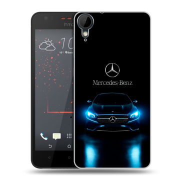 Пластиковый чехол на HTC Desire 825 с принтом Mercedes Мерседес