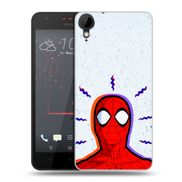 Пластиковый чехол на HTC Desire 825 с принтом Spiderman Человек паук