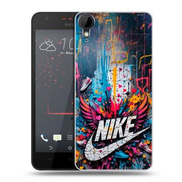 Пластиковый чехол на HTC Desire 825 с принтом Nike Найк Пластиковый чехол на HTC Desire 825 с принтом Nike Найк