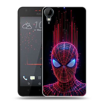 Пластиковый чехол на HTC Desire 825 с принтом Spiderman Человек паук