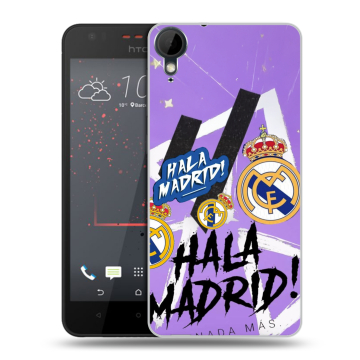 Пластиковый чехол на HTC Desire 825 с принтом Real Madrid Реал Мадрид