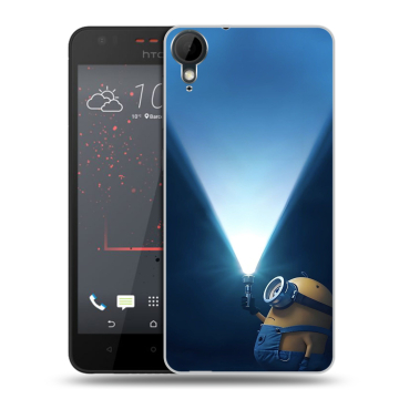 Пластиковый чехол на HTC Desire 825 с принтом Миньоны