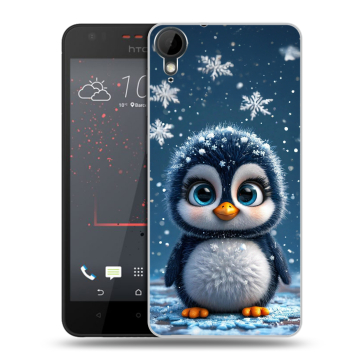 Пластиковый чехол на HTC Desire 825 с принтом Новый год