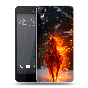 Пластиковый чехол на HTC Desire 825 с принтом Новый год Пластиковый чехол на HTC Desire 825 с принтом Новый год