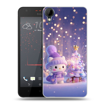 Пластиковый чехол на HTC Desire 825 с принтом Новый год Пластиковый чехол на HTC Desire 825 с принтом Новый год