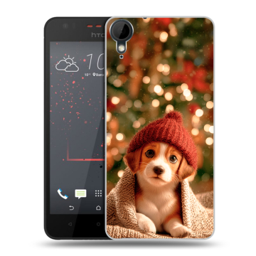 Пластиковый чехол на HTC Desire 825 с принтом Новый год Пластиковый чехол на HTC Desire 825 с принтом Новый год