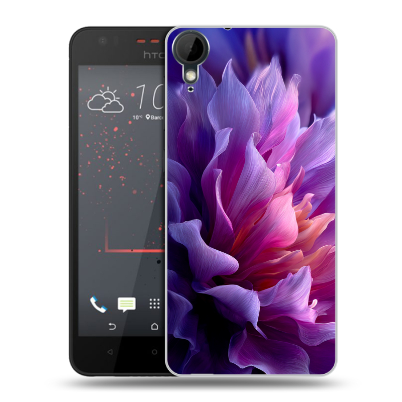 Пластиковый чехол на HTC Desire 825 с принтом женский цветы Пластиковый чехол на HTC Desire 825 с принтом женский цветы