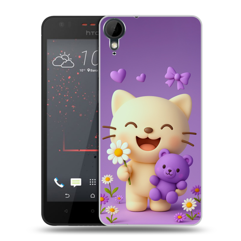 Пластиковый чехол на HTC Desire 825 с принтом для девочек Пластиковый чехол на HTC Desire 825 с принтом для девочек