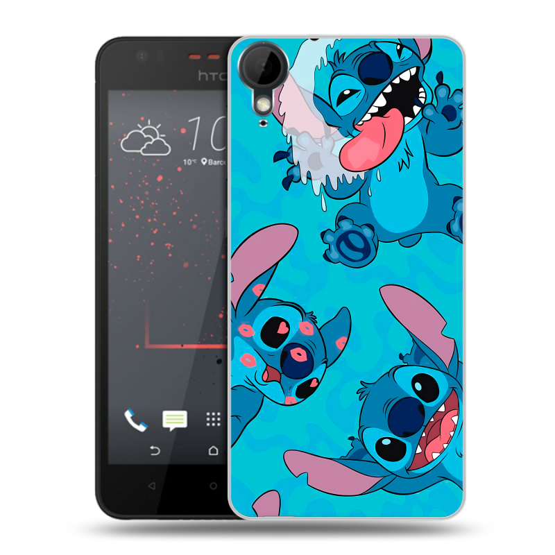 Пластиковый чехол на HTC Desire 825 с принтом Лило и Стич Пластиковый чехол на HTC Desire 825 с принтом Лило и Стич