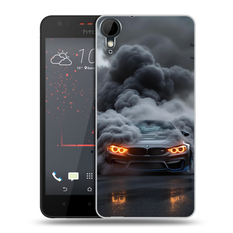 Пластиковый чехол на HTC Desire 825 с принтом BMW БМВ Пластиковый чехол на HTC Desire 825 с принтом BMW БМВ