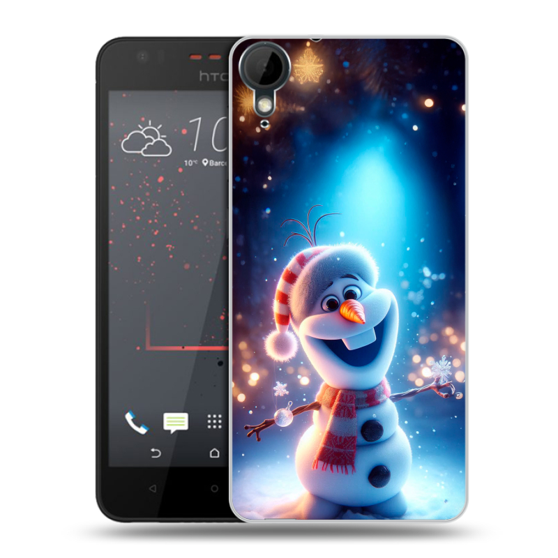 Пластиковый чехол на HTC Desire 825 с принтом Новый год Пластиковый чехол на HTC Desire 825 с принтом Новый год