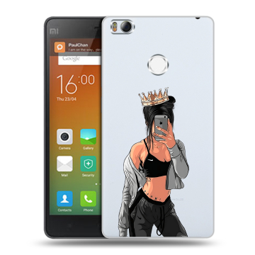 Пластиковый чехол на Xiaomi Mi4S с принтом Женские принты Пластиковый чехол на Xiaomi Mi4S с принтом Женские принты