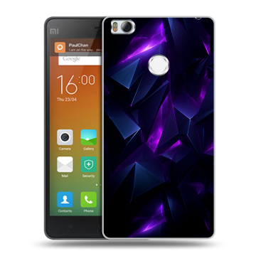Пластиковый чехол на Xiaomi Mi4S с принтом Абстракиция