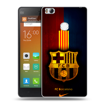 Пластиковый чехол на Xiaomi Mi4S с принтом Барселона Barcelona