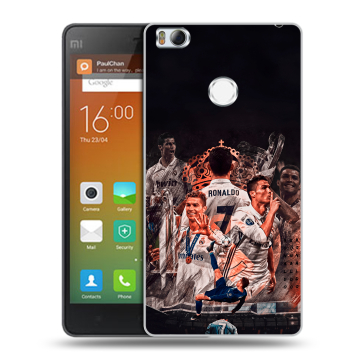 Пластиковый чехол на Xiaomi Mi4S с принтом Реал Роналдо Real Ronaldo