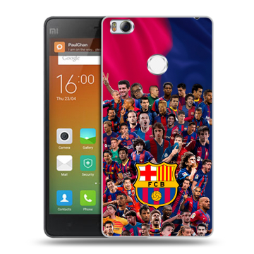 Пластиковый чехол на Xiaomi Mi4S с принтом Барселона Barcelona