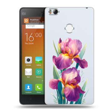 Пластиковый чехол на Xiaomi Mi4S с принтом Цветы орхидеи Пластиковый чехол на Xiaomi Mi4S с принтом Цветы орхидеи