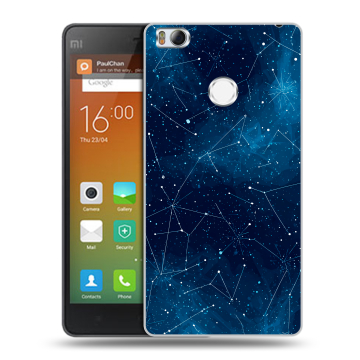 Пластиковый чехол на Xiaomi Mi4S с принтом Космос звезды Пластиковый чехол на Xiaomi Mi4S с принтом Космос звезды