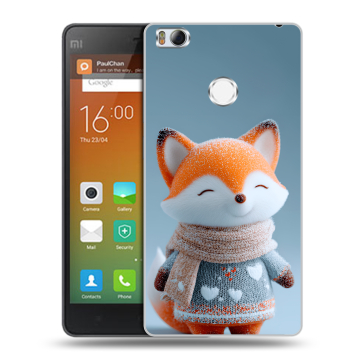 Пластиковый чехол на Xiaomi Mi4S с принтом Лиса Пластиковый чехол на Xiaomi Mi4S с принтом Лиса
