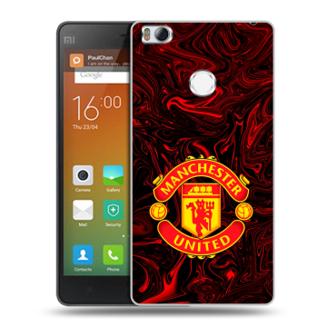Пластиковый чехол на Xiaomi Mi4S с принтом Manchester United Пластиковый чехол на Xiaomi Mi4S с принтом Manchester United