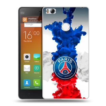 Пластиковый чехол на Xiaomi Mi4S с принтом PSG ПСЖ Пластиковый чехол на Xiaomi Mi4S с принтом PSG ПСЖ