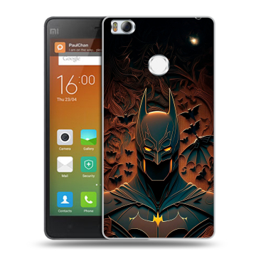 Пластиковый чехол на Xiaomi Mi4S с принтом Batman Бэтмен Пластиковый чехол на Xiaomi Mi4S с принтом Batman Бэтмен