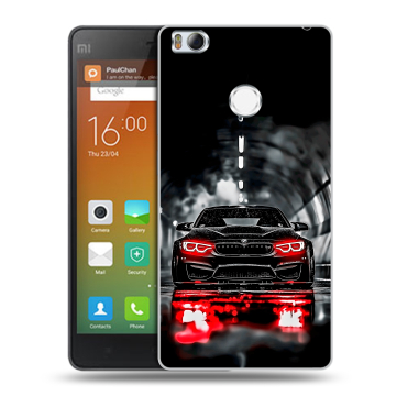 Пластиковый чехол на Xiaomi Mi4S с принтом BMW БМВ Пластиковый чехол на Xiaomi Mi4S с принтом BMW БМВ