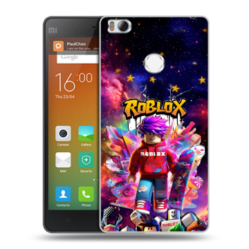Пластиковый чехол на Xiaomi Mi4S с принтом Roblox Роблокс Пластиковый чехол на Xiaomi Mi4S с принтом Roblox Роблокс