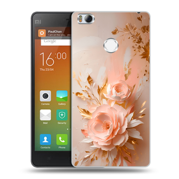 Пластиковый чехол на Xiaomi Mi4S с принтом женский Пластиковый чехол на Xiaomi Mi4S с принтом женский