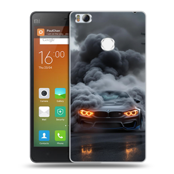 Пластиковый чехол на Xiaomi Mi4S с принтом BMW БМВ Пластиковый чехол на Xiaomi Mi4S с принтом BMW БМВ