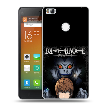 Пластиковый чехол на Xiaomi Mi4S с принтом Death note Тетрадь смерти Пластиковый чехол на Xiaomi Mi4S с принтом Death note Тетрадь смерти