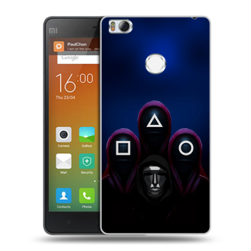 Пластиковый чехол на Xiaomi Mi4S с принтом Игра Кальмара Пластиковый чехол на Xiaomi Mi4S с принтом Игра Кальмара