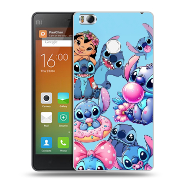 Пластиковый чехол на Xiaomi Mi4S с принтом Лило и Стич