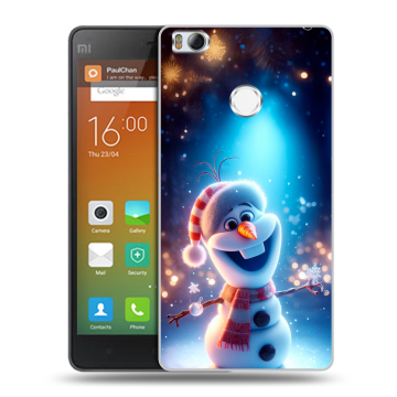 Пластиковый чехол на Xiaomi Mi4S с принтом Новый год Пластиковый чехол на Xiaomi Mi4S с принтом Новый год