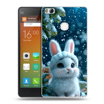 Пластиковый чехол на Xiaomi Mi4S с принтом Новый год Пластиковый чехол на Xiaomi Mi4S с принтом Новый год