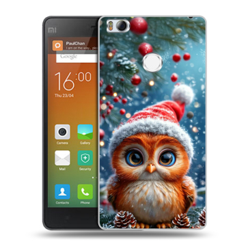 Пластиковый чехол на Xiaomi Mi4S с принтом Новый год Пластиковый чехол на Xiaomi Mi4S с принтом Новый год