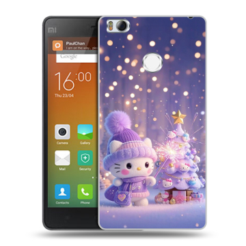 Пластиковый чехол на Xiaomi Mi4S с принтом Новый год Пластиковый чехол на Xiaomi Mi4S с принтом Новый год