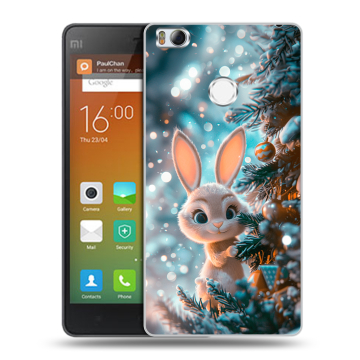 Пластиковый чехол на Xiaomi Mi4S с принтом Новый год Пластиковый чехол на Xiaomi Mi4S с принтом Новый год