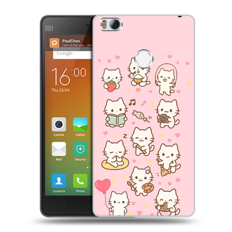 Пластиковый чехол на Xiaomi Mi4S с принтом Hello Kitty Хелоу Кити Пластиковый чехол на Xiaomi Mi4S с принтом Hello Kitty Хелоу Кити