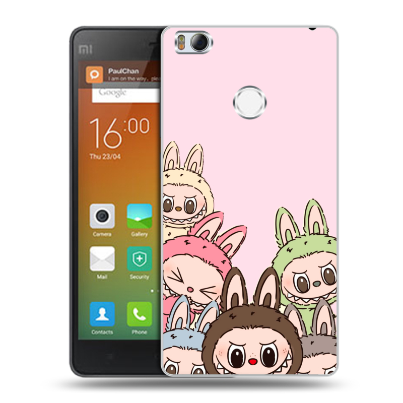 Пластиковый чехол на Xiaomi Mi4S с принтом Лабубу Пластиковый чехол на Xiaomi Mi4S с принтом Лабубу
