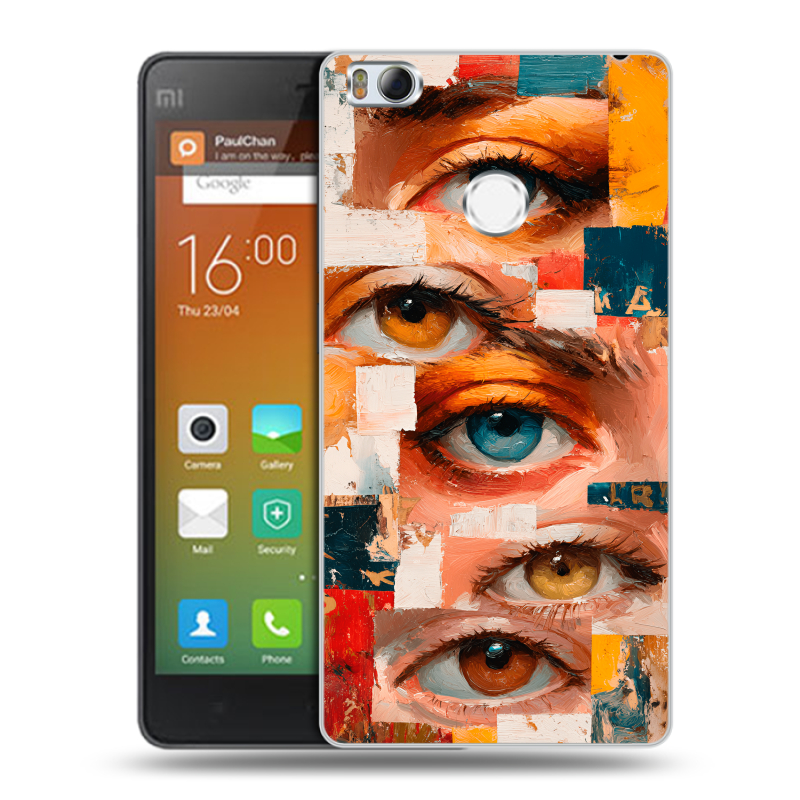 Пластиковый чехол на Xiaomi Mi4S с принтом Модный принт Пластиковый чехол на Xiaomi Mi4S с принтом Модный принт